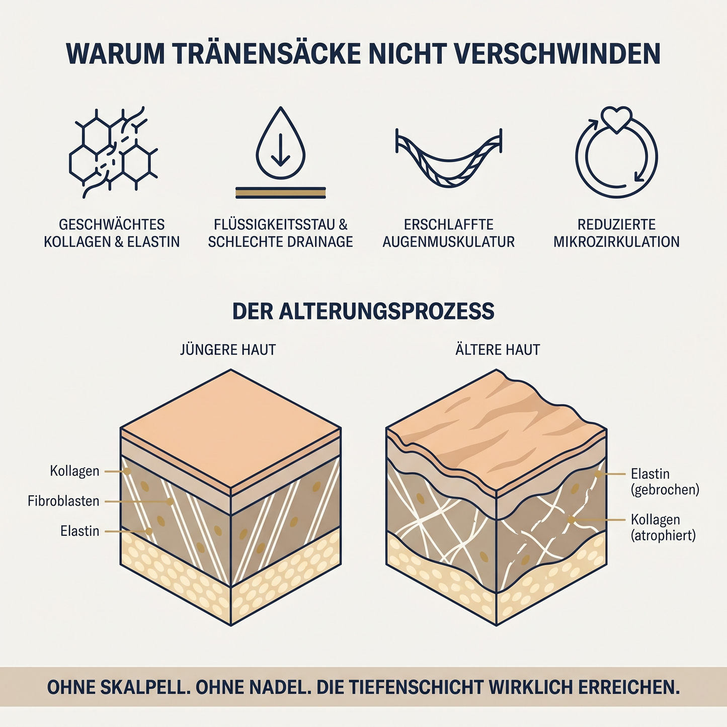 AugenFrisch — Rotlicht + EMS gegen Augenringe und Tränensäcke.